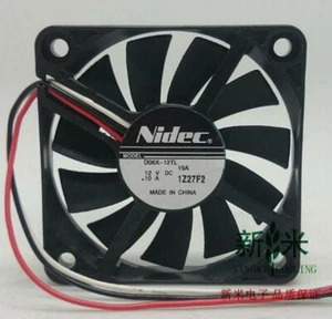 NIDEC 6010 12V D06X-12TL double ball three-wire quiet ultra-thin chassis fan - Picture 1 of 3