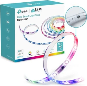 Kasa Smart LED Light Strip, 50 Color Zones RGBIC, 16.4ft 16.4 ft., White - Picture 1 of 9
