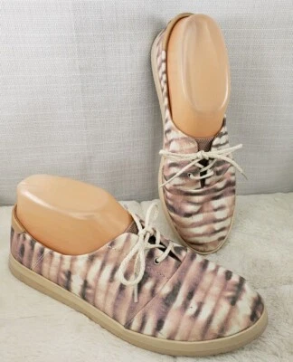 REEF Lace Up MultiColor Canvas Lace up  Comfort Shoe Womens 6 - Image 1 of 4