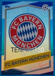 MATCH ATTAX CHAMPIONS LEAGUE 2016/2017 FC BAYERN MUNCHEN BADGE CREST #BAY 1 - Picture 1 of 1