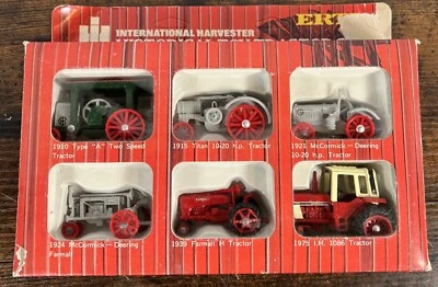 Ertl International Harvester Historical Tractor Set VINTAGE #1739 - Image 1 of 4