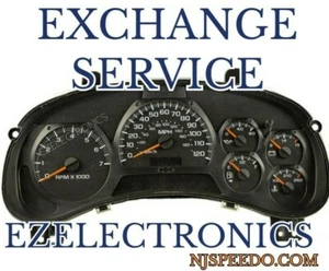 INSTRUMENT CLUSTER EXCHANGE FOR CHEVY TRAILBLAZER 2002 TO 2007 W/DIC 15195447 - Picture 1 of 3