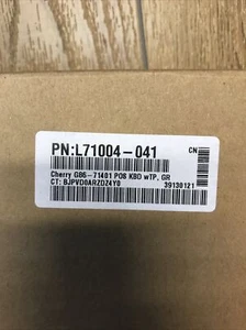 Cherry L71004-041 Point of sales keyboard German layout New Sealed - Picture 1 of 12