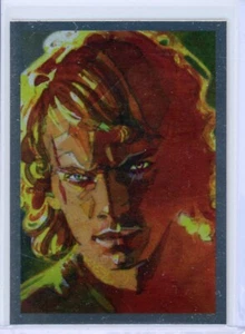 2012 Topps Star Wars Galaxy 7 ANAKIN SKYWALKER Silver Foil Art Insert Card #1 - Bild 1 von 1
