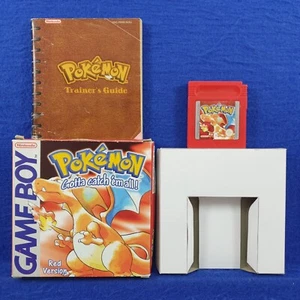 Game Boy POKEMON VERSIÓN ROJA Pokémon Gameboy en caja y manual REGIÓN PAL GRATIS - Imagen 1 de 19