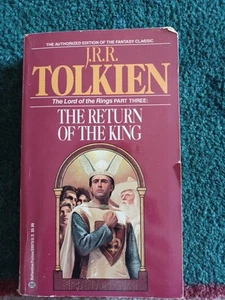 Vintage J.R.R Tokien Lord Of The Rings Return Of The King Part 3 PaperBack Book - Picture 1 of 9