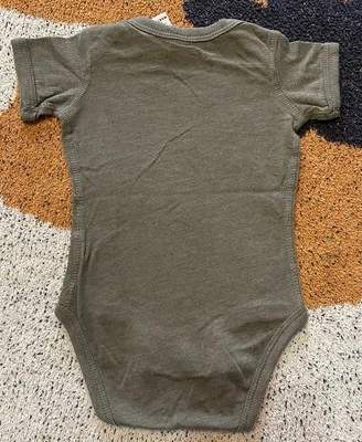 Baby Size 6M Green Rabbit Skins Body Suit - Image 1 of 4