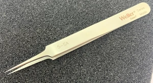 5SA Tweezer Weller Erem Precision, 4.5 " Stainless Steel UK Seller FREE P+P - Picture 1 of 6