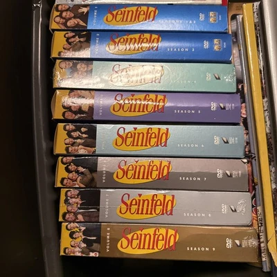 Seinfeld DVD Complete Series Seasons1-9, Volumes 1-8 DVD Sets some sealed  - Image 1 of 4