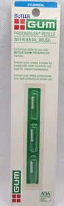 Cepillo cilíndrico de recarga GUM Proxabrush 612 (3 unidades) se adapta a manijas 605 y 610 - Imagen 1 de 5