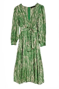 ANGEL EYE grünes Satin Midikleid - Bild 1 von 5