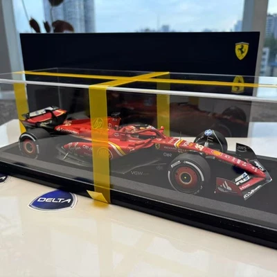 1/18 Looksmart FERRARI Formula One F1 SF-24 Winner Monaco GP Charles Leclerc2024 - Image 1 of 4