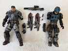 NECA Gears Of War Series 3 Cog Soldier Sniper and Marcus Fenix READ/COMPLETE