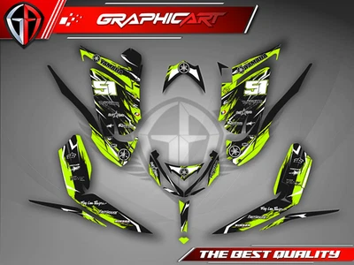 Yamaha Raptor 700 700R Kit Gráficos 2013 2014 2017 a 2025 Calcomanías Pegatinas ATV Foto 1 de 4
