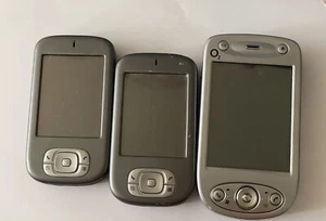 Rare HTC PM200 x2 + O2 PAND100 Black/Silver - PDA Phone Lot x 3 - Picture 1 of 3
