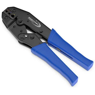 Crimpzange isolierte Kabelschuhe 0,5-6,0mm² Kabelschuhzange Zange Stoßverbinder - Bild 1 von 4