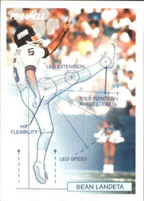 1991 Pinnacle #362 Sean Landeta TECH - NM-MT - Image 1 of 2