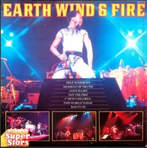Earth Wind and Fire Best of Pickwick Super Stars 33⅓ LP UK Import NM/NM SSP3078 - Imagen 1 de 1