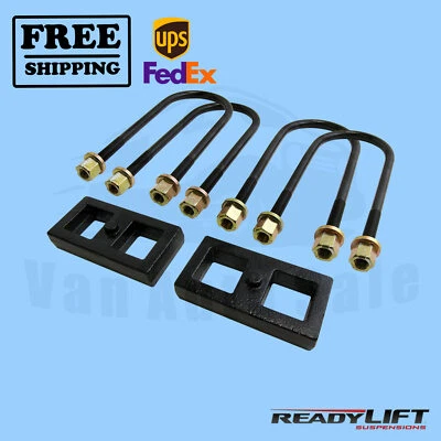 Kit de pernos en U de eje de resorte de hoja elevación trasera de 1" ReadyLift para Dodge Ram 1500 2002-2008 Foto 1 de 2