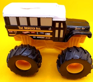 HOT WHEELS MONSTER JAM THE MONSTER BUS Rev Tredz used - Picture 1 of 3