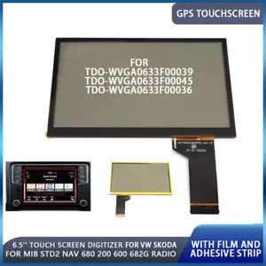 Digitalizador de pantalla táctil de 6,5" para VW MIB STD2 TDO-WVGA0633F00039 TDO-WVGA0633F00045 - Imagen 1 de 11