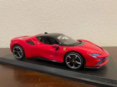 Ferrari SF90 Stradale personalizado Maisto 1:18 con detalles añadidos (leer descripción) Foto 1 de 4