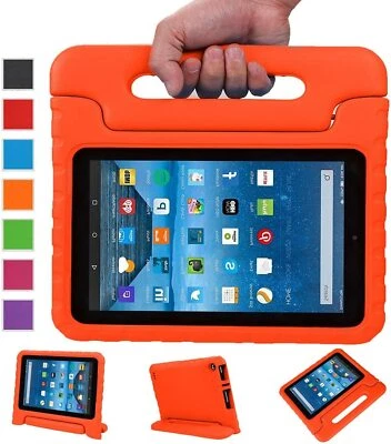 Fire 7 2015 Case, TRAVELLOR Kids Shock Proof Convertible Handle Light NEW - Image 1 of 4