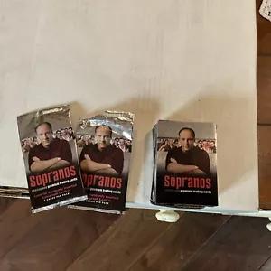 The Soprano Trading Cards Lot With 2 Wrappers 77 Cards With Duplicates - Picture 1 of 1