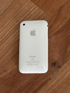 Coque arrière neuve iPhone 3GS Rear Housing cache batterie coque arrière A1303 blanc - Photo 1 sur 2