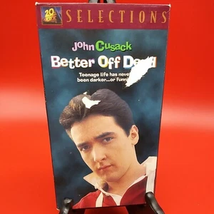 Better Off Dead VHS 1985 John Cusack Curtis Armstrong 20TH CENTURY FOX PG13 - Picture 1 of 6