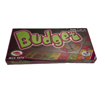 New Budget Real World Math Board Game WCA 4373 Financial Literacy Grades 5+ - Image 1 of 4