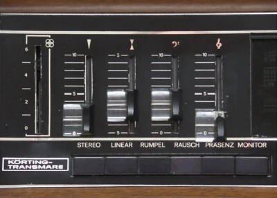 Old German radio Körting Transmare Hi-Fi stereo 7402 Solid State - Bild 1 von 4