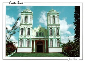 Church in Sarchi, Costa Rica 1996 Postcard - Picture 1 of 2
