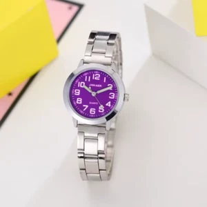 New Children'S Boys Girls Watches Stainless Steel Students Quartz Adult Watch Bi - Picture 1 of 7