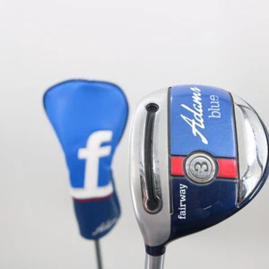 Adams Blue 3 Fairway Wood Aldila Graphite Senior LH Left-Hand Headcover S-126857 - Picture 1 of 7