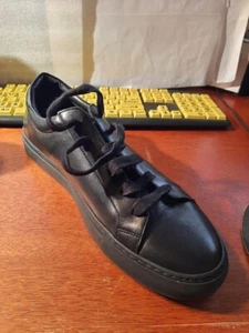 NEU! To Boot New York Adam Derrick Herren Leder Schnürschuhe Sneaker Schwarz US 11,5 - Bild 1 von 5