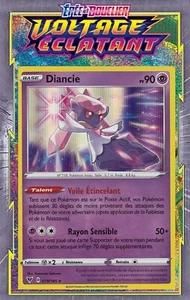 Diancie Holo - EB04:Voltage Éclatant - 079/185 - Carte Pokemon Neuve Française - Picture 1 of 1