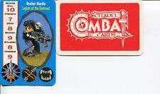 1 x Warhammer Citadel combat card # Legion of the damned Brother Mordin
