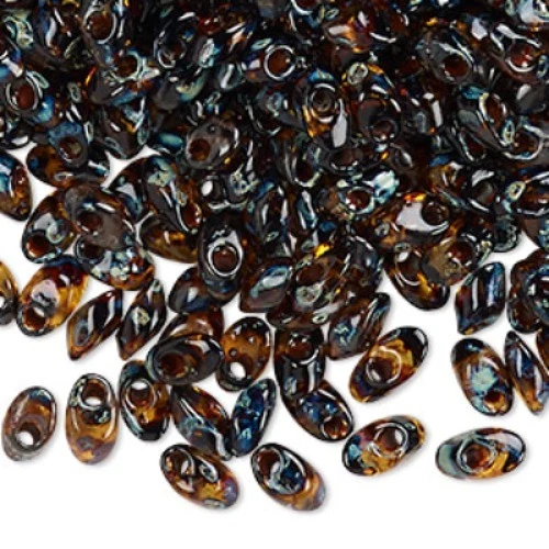 Cuentas de semillas de vidrio Magatama de 7 mm de largo Picasso Miyuki de 20 o 50 gramos elige tu color Foto 1 de 1