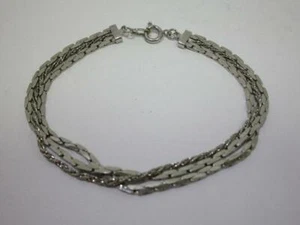 Silberfb. dreireihiges Armband (925er)   AS8869 - Picture 1 of 2