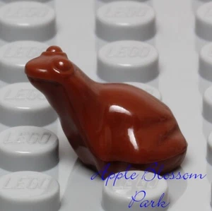 NEW Lego Minifig Animal BROWN Tree FROG - Boy Girl Minifigure Pet Toad - Picture 1 of 3