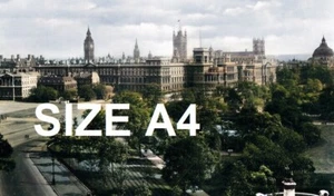 Westminster, Londra durante l'era edoardiana. - Stampa a colori A4 - Foto 1 di 1