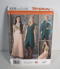 Simplicity 1008 Game of Thrones, Fantasy Adult Costume Pattern Miss 6-12  Uncut