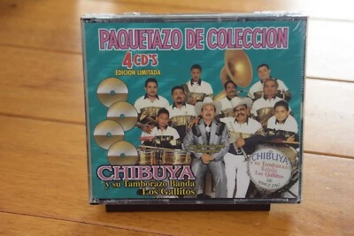 TAMBORAZO BANDA LOS GALLITOS "PAQUETAZO DE COLECCION" CD [NEW] 4 DISC [73] - Image 1 of 4