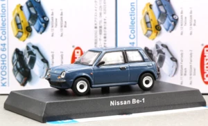 Kyosho 1/64 64 Collezione 2 Nissan Be-1 K10 Marzo Micra 1988 Blu - Foto 1 di 5