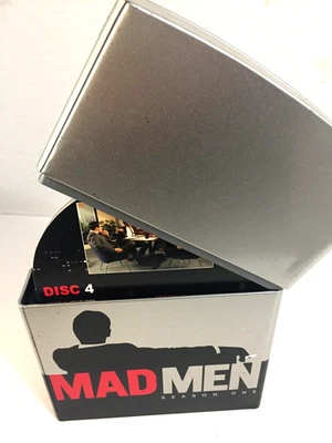 Madmen Season One DVD Lighter Case Metal Tin / Ships Same Day With Tracking - Image 1 of 4