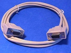 Cavo CGA EGA monocromatico 6 piedi DB9 F-F - Foto 1 di 1