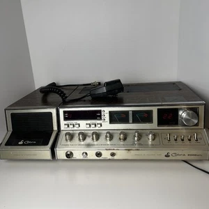 Cobra 2000 GTL 40 Channel AM/SSB USB LSB CB Radio Powers On Untested Box Speaker - Zdjęcie 1 z 21
