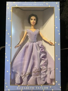 Mattel Barbie 2000: Elizabeth Taylor - White Diamonds Special Edition Puppe (Neu im Karton) - Bild 1 von 4