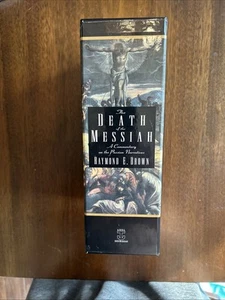 Death of the Messiah: Vol.1 & Vol. 2 by Raymond E. Brown ( Hardcover / Slipcase - Picture 1 of 6